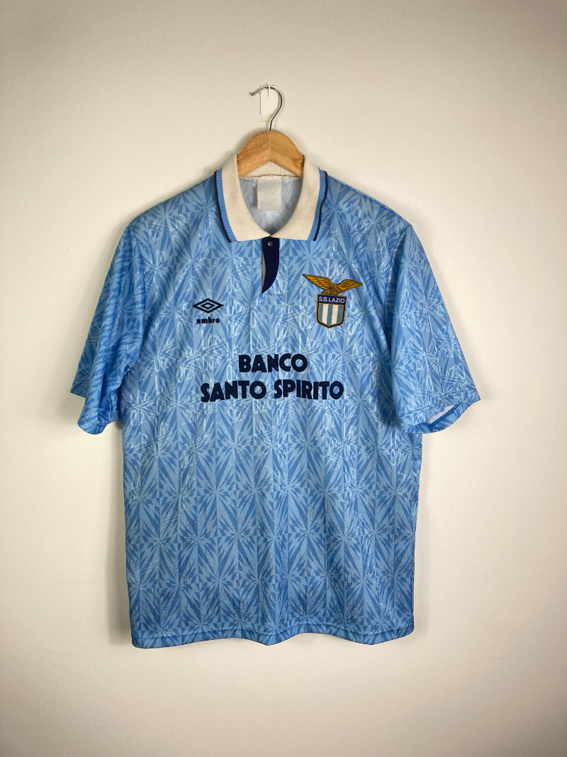 Original S.S. Lazio Home Jersey 1991-1992 - L