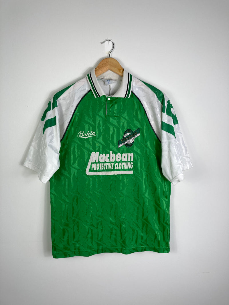 Original Hibernian F.C. Home Jersey 1992-1993 - M