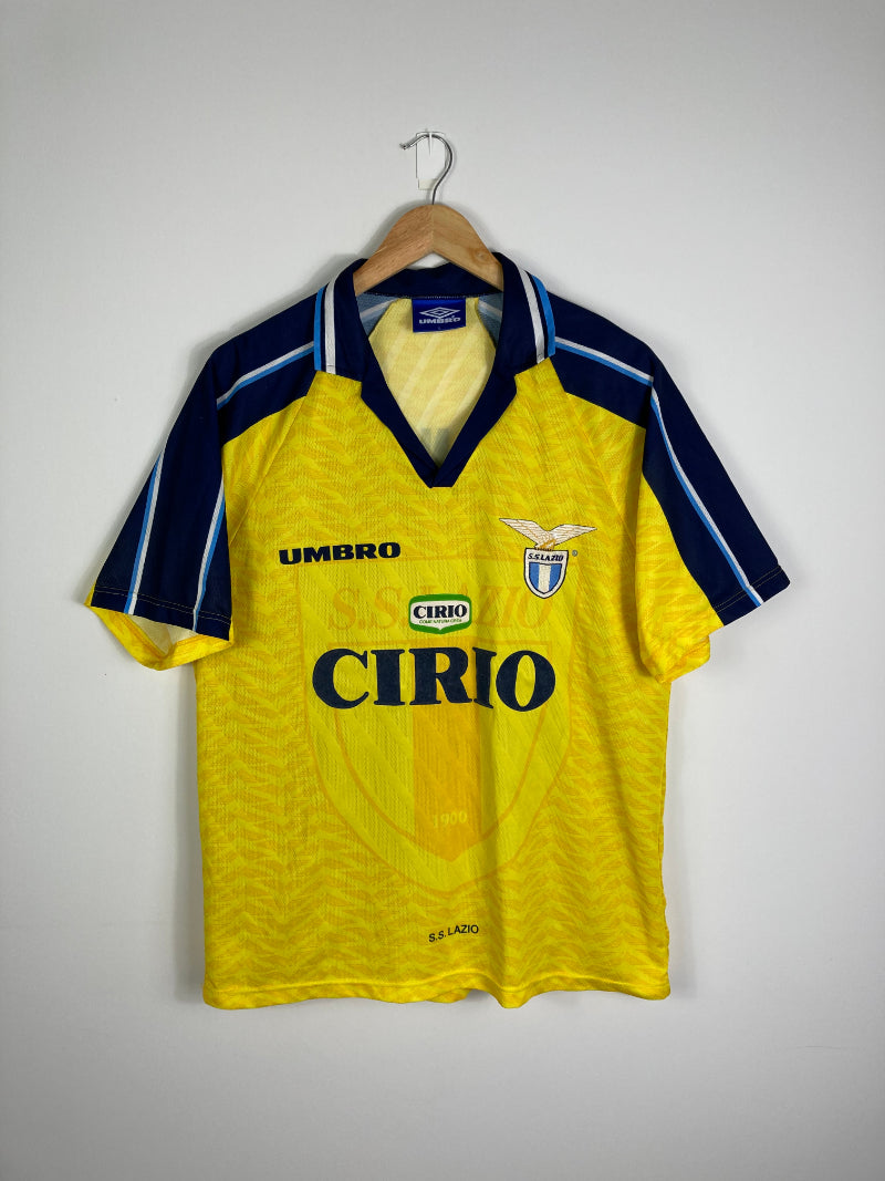 
                  
                    Original S.S. Lazio Third Jersey 1996-1997  #10 of Roberto Mancini- L
                  
                