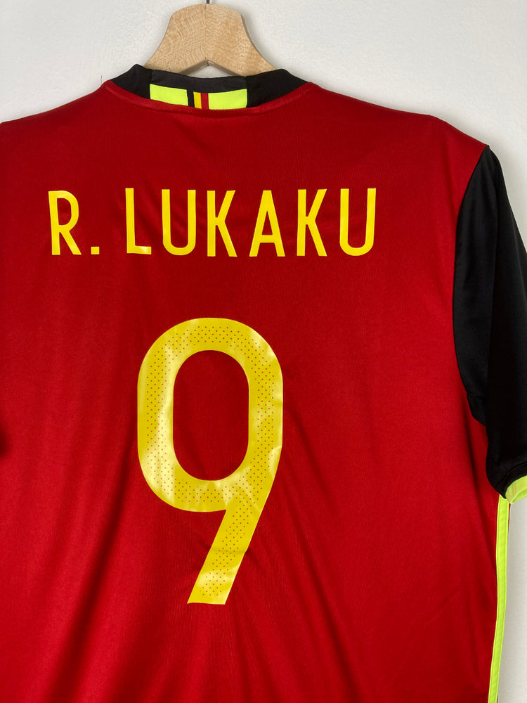 
                  
                    Original Belgium Home Jersey 2016 #9 of Romelu Lukaku - L
                  
                