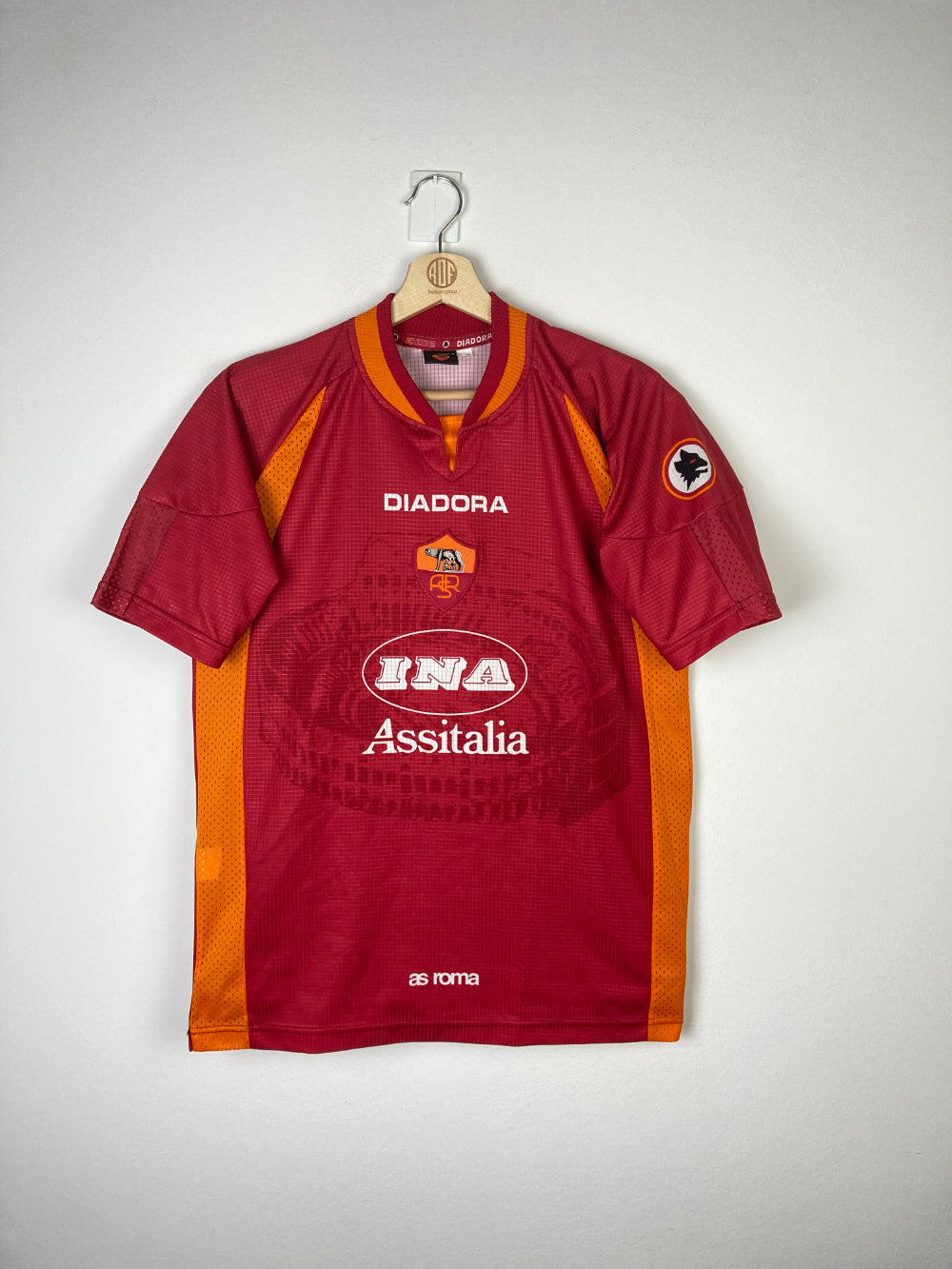 
                  
                    Original AS Roma Home Jersey 1997-1998 - S
                  
                