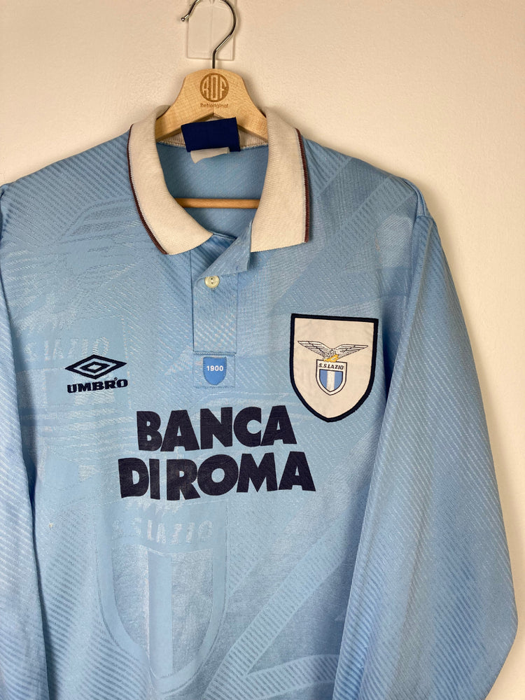 
                  
                    Original Lazio Roma Home Jersey 1993-1995  #10 of Fabrizio Di Mauro - XL
                  
                
