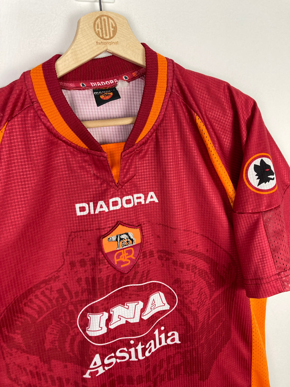 
                  
                    Original AS Roma Home Jersey 1997-1998 - L
                  
                
