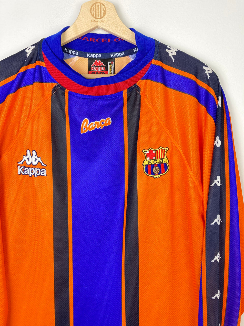 
                  
                    Original FC Barcelona Away Jersey 1997-1998 #11 of Rivaldo - XL
                  
                