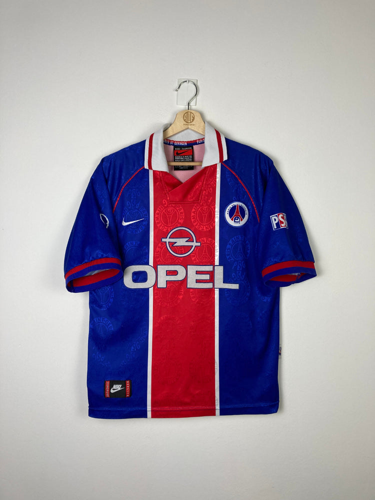 Paris Saint Germain (PSG) 1999-00 Home Shirt (Excellent) M – Classic  Football Kit