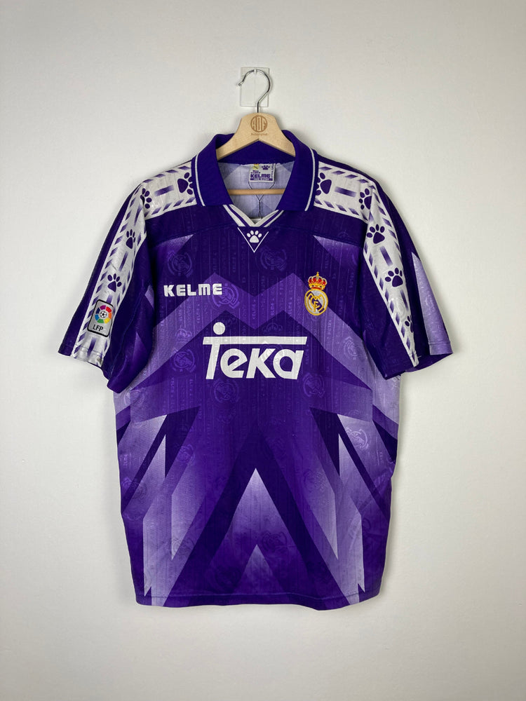 VINTAGE REAL MADRID 1994/1996 FOOTBALL SOCCER SHIRT JERSEY SIZE L