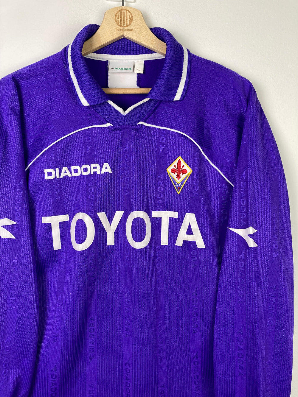 
                  
                    Original ACF Fiorentina Home *Player-Issue* Jersey 2000-2001 #16 of Morfeo - XL
                  
                