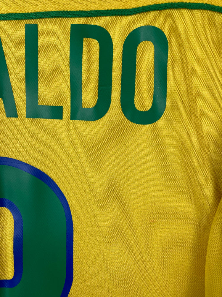 
                  
                    Original Brazil Home Jersey 1998-1999 #9 of Ronaldo Lima - L
                  
                