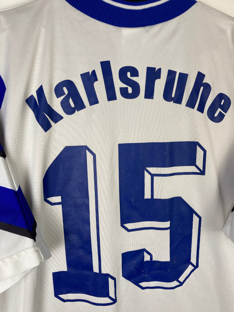 
                  
                    Original Karlsruher *Match-Isued* Home Jersey 1992-1994 #15 - XL
                  
                