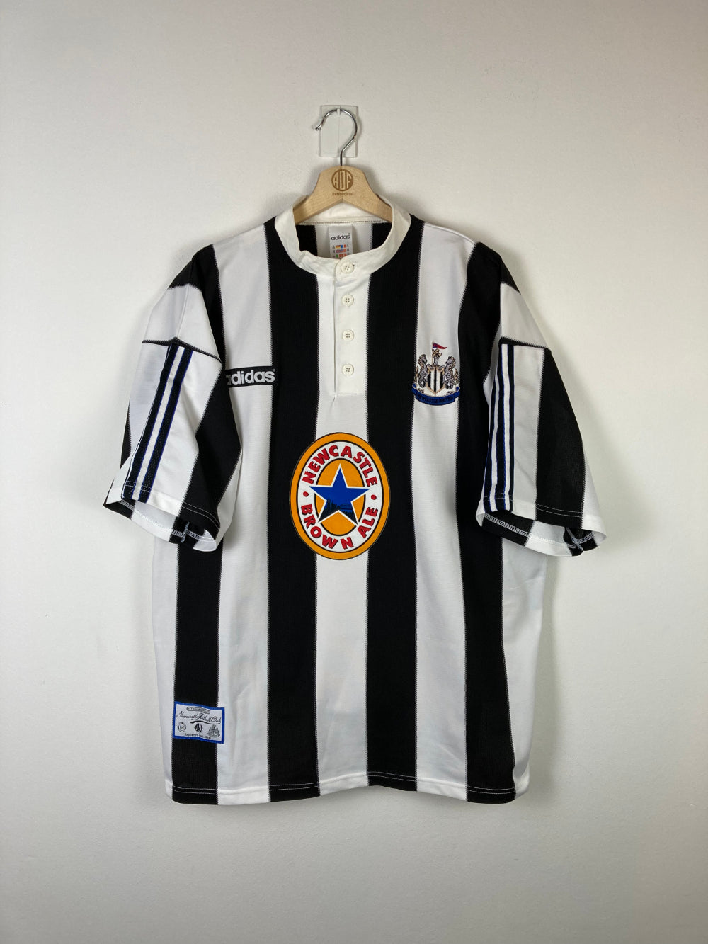 Original Newcastle United F.C. Home Jersey 1995-1997 - XXL