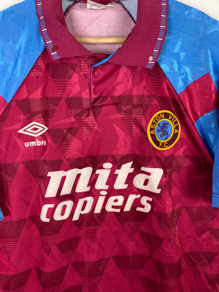 
                  
                    Original Aston Villa F.C. Home Jersey 1990-1992 - L
                  
                