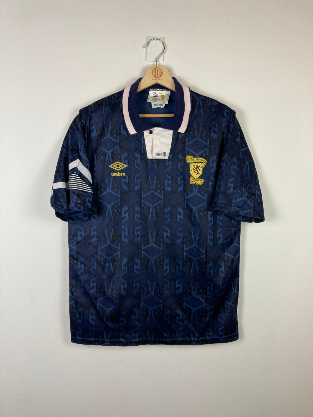 Original Scotland Home Jersey 1991-1993 - L