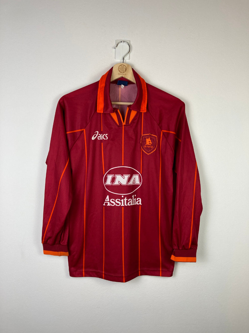Original AS Roma Home Jersey 1995-1996 - Kids XL