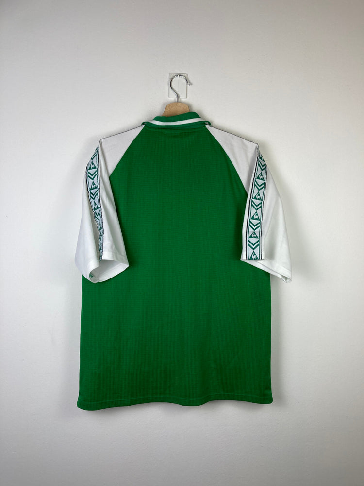 
                  
                    Original Hibernian F.C. Home Jersey 1998-2000 - XL
                  
                