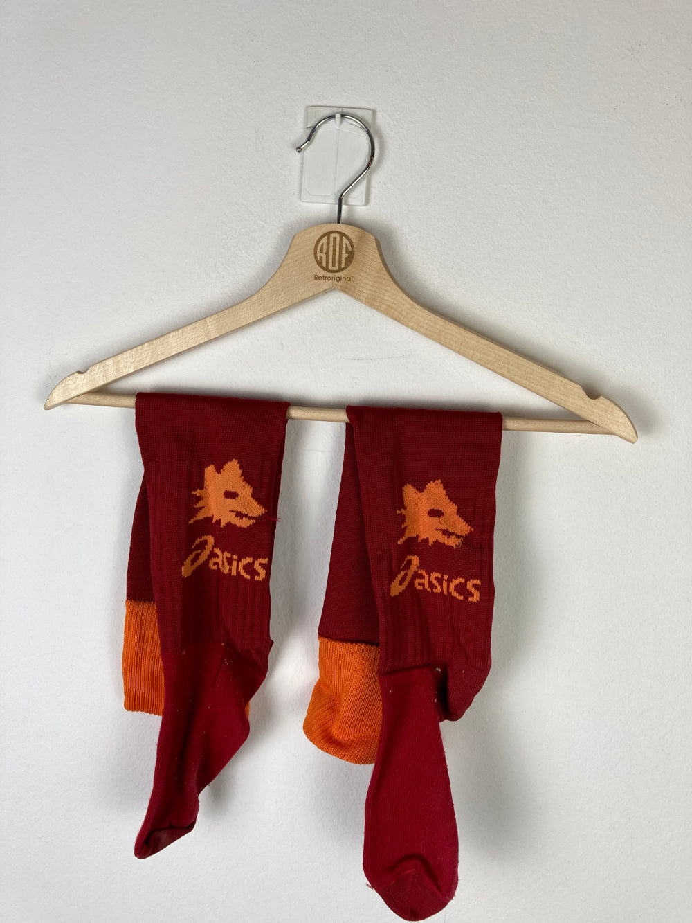 
                  
                    Original AS Roma Home Socks 1995-1996 - M
                  
                