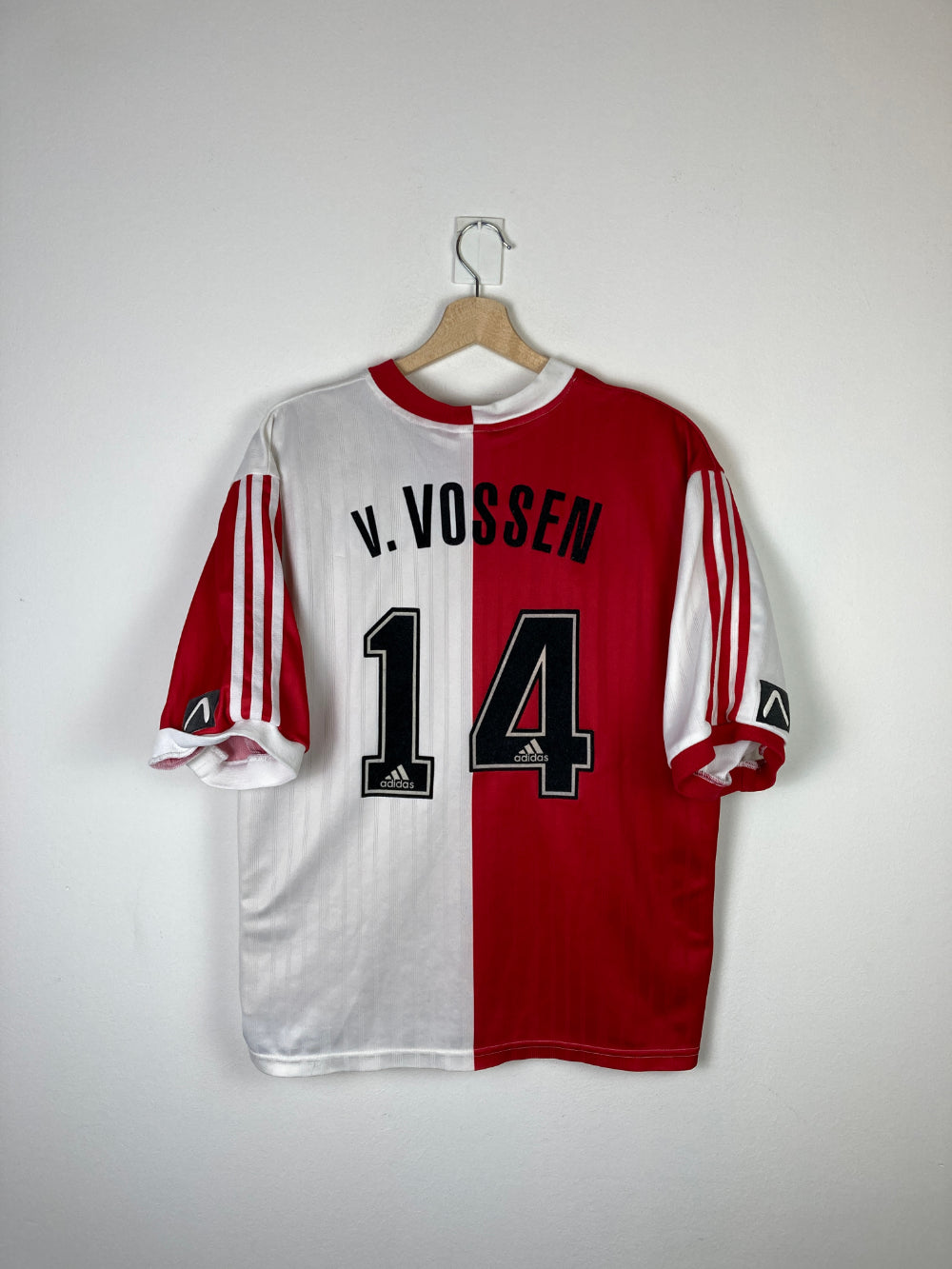 Original Feyenoord Rotterdam Home Jersey 1999-2000 #14 of Peter van Vossen - XL