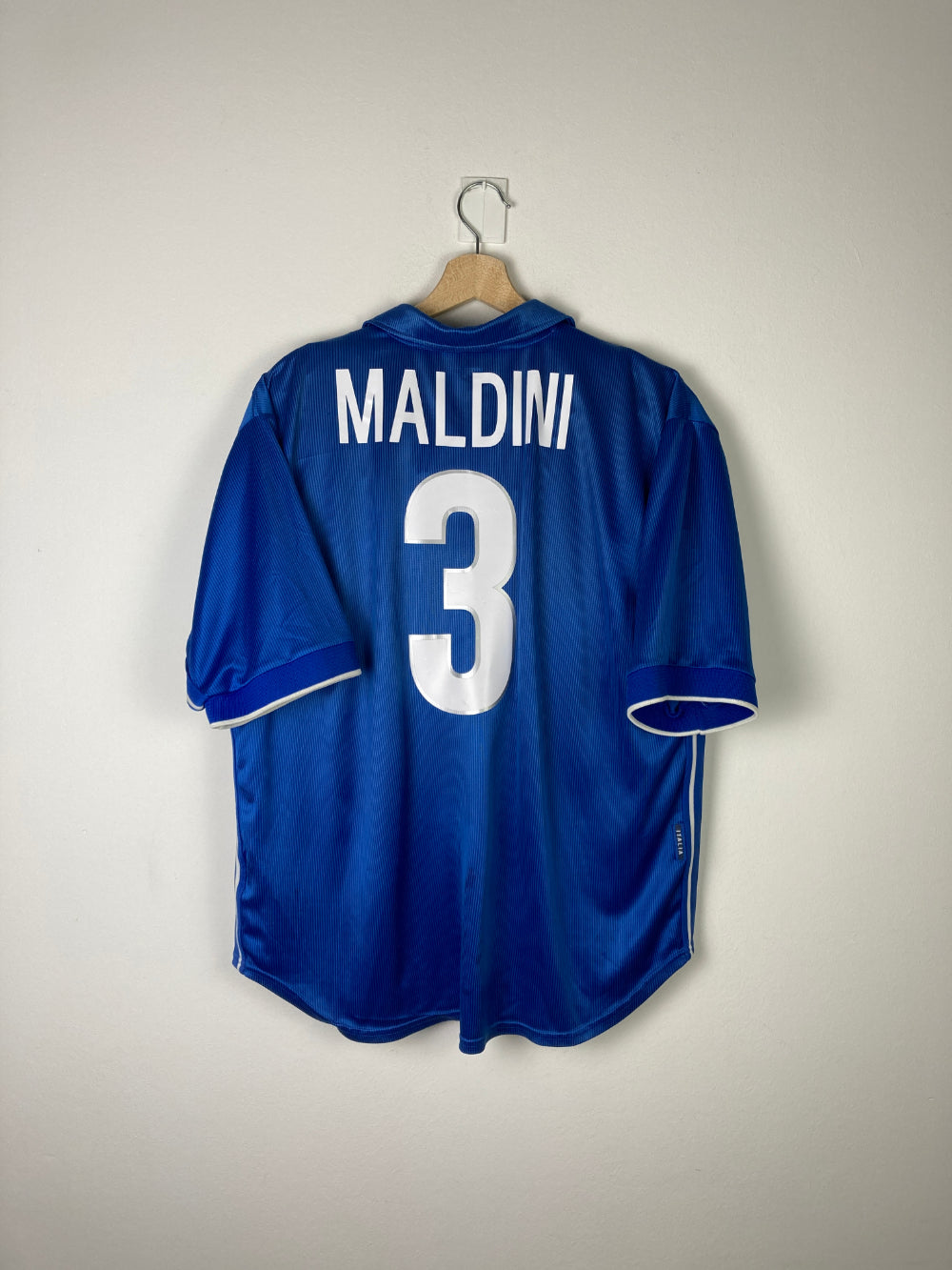 Original Italy Home Jersey 1998-2000 #3 Maldini - XL