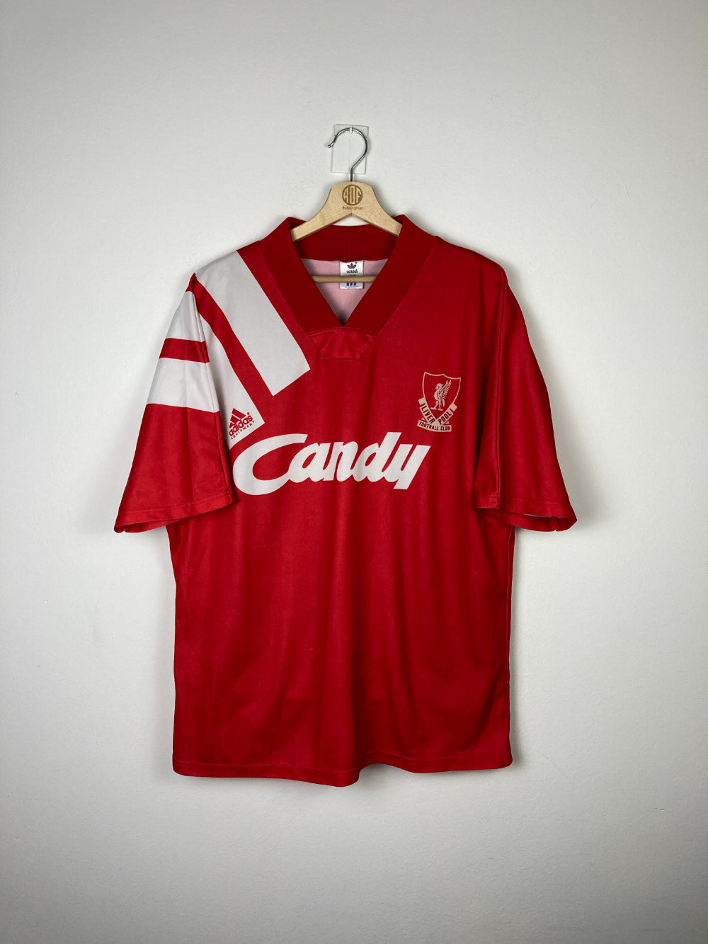 
                  
                    Original Liverpool F.C. Home Jersey 1991-1992 - L
                  
                