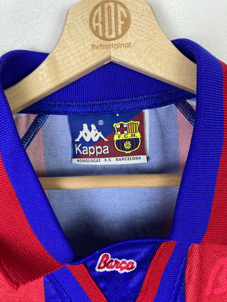 
                  
                    Original FC Barcelona Home Jersey 1995-1997 - XL
                  
                