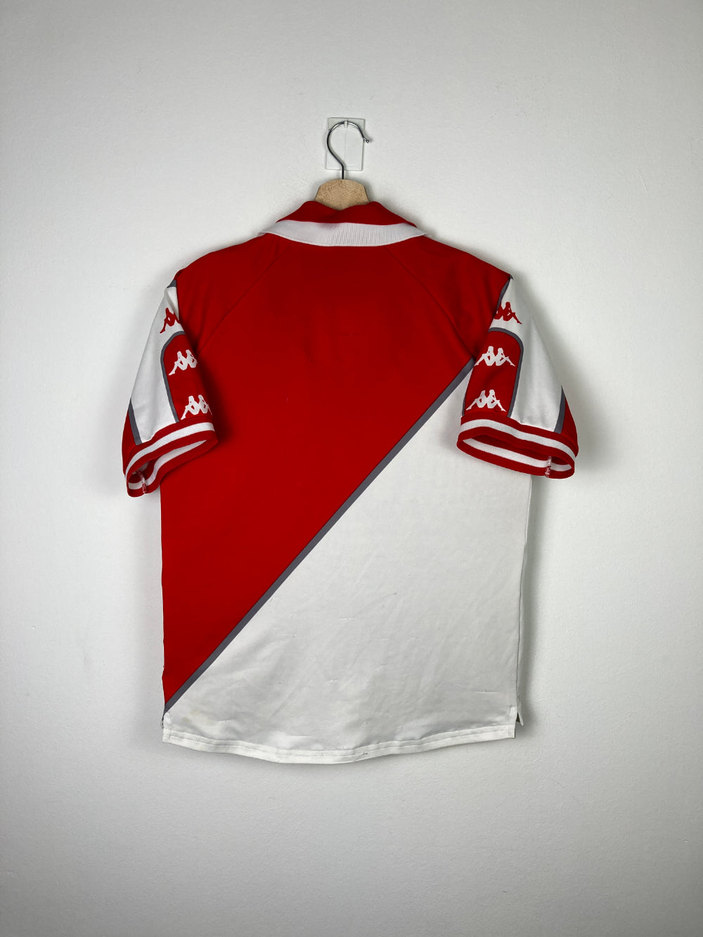 Maillot de football vintage domicile AS Monaco 2000-2001 Maillot de football vintage domicile AS Monaco 2000-2001