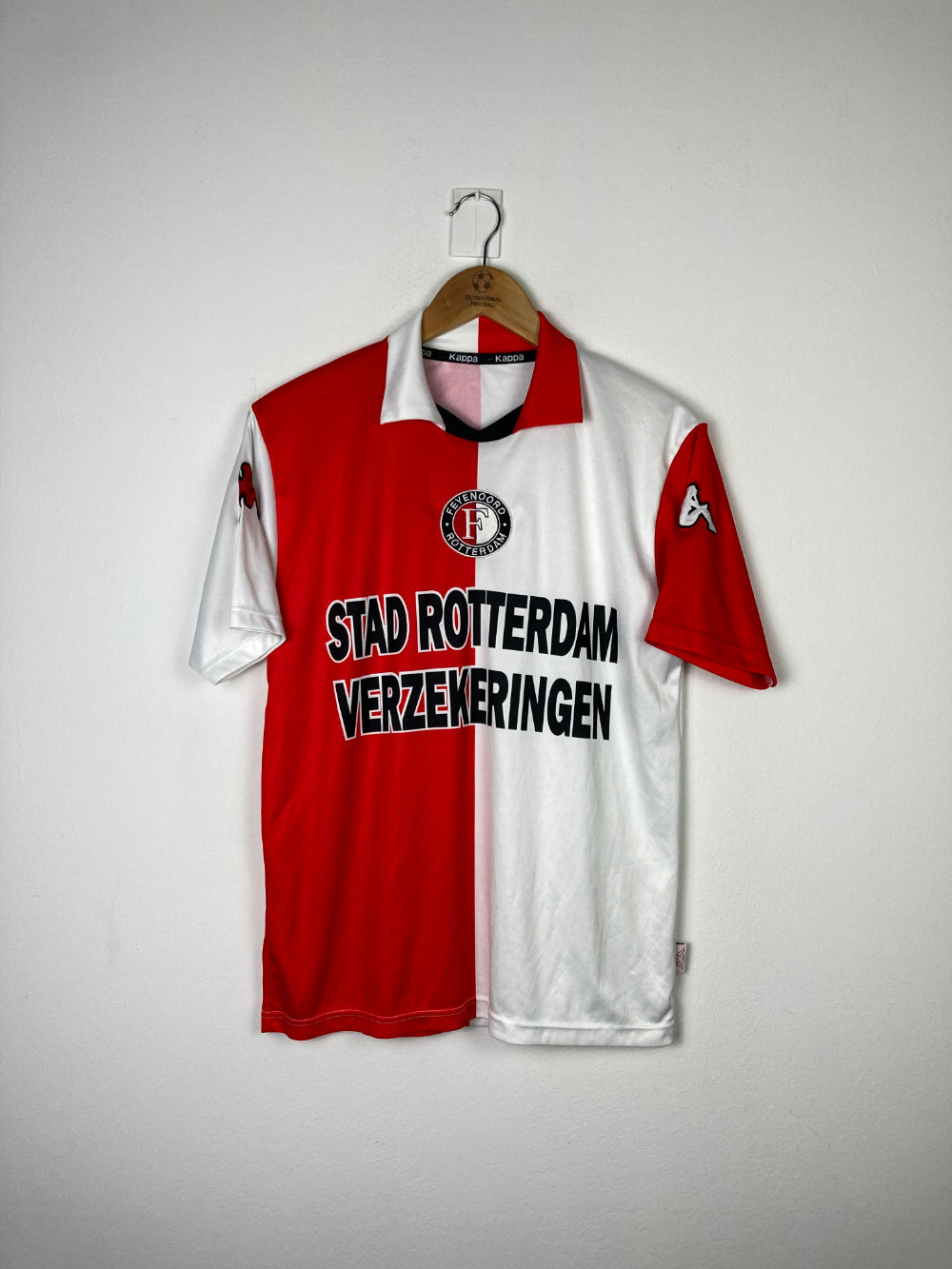 Original Feyenoord Rotterdam Home Jersey 2001-2002 - YXXL fits S