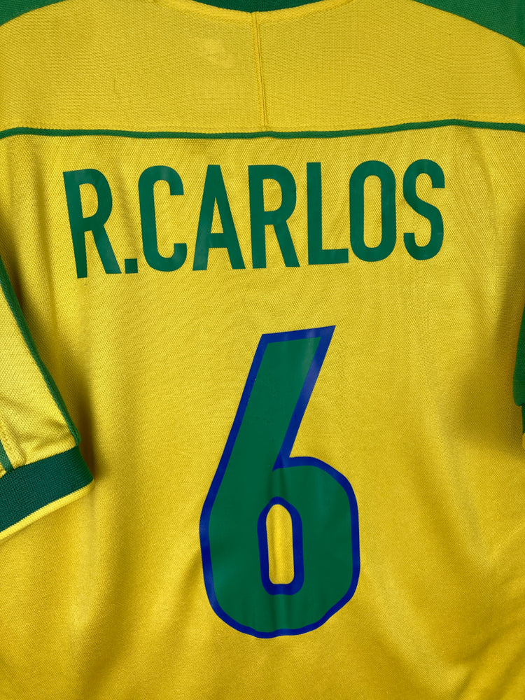 
                  
                    Original Brazil Home Jersey 1998-2000 #6 Carlos - L
                  
                