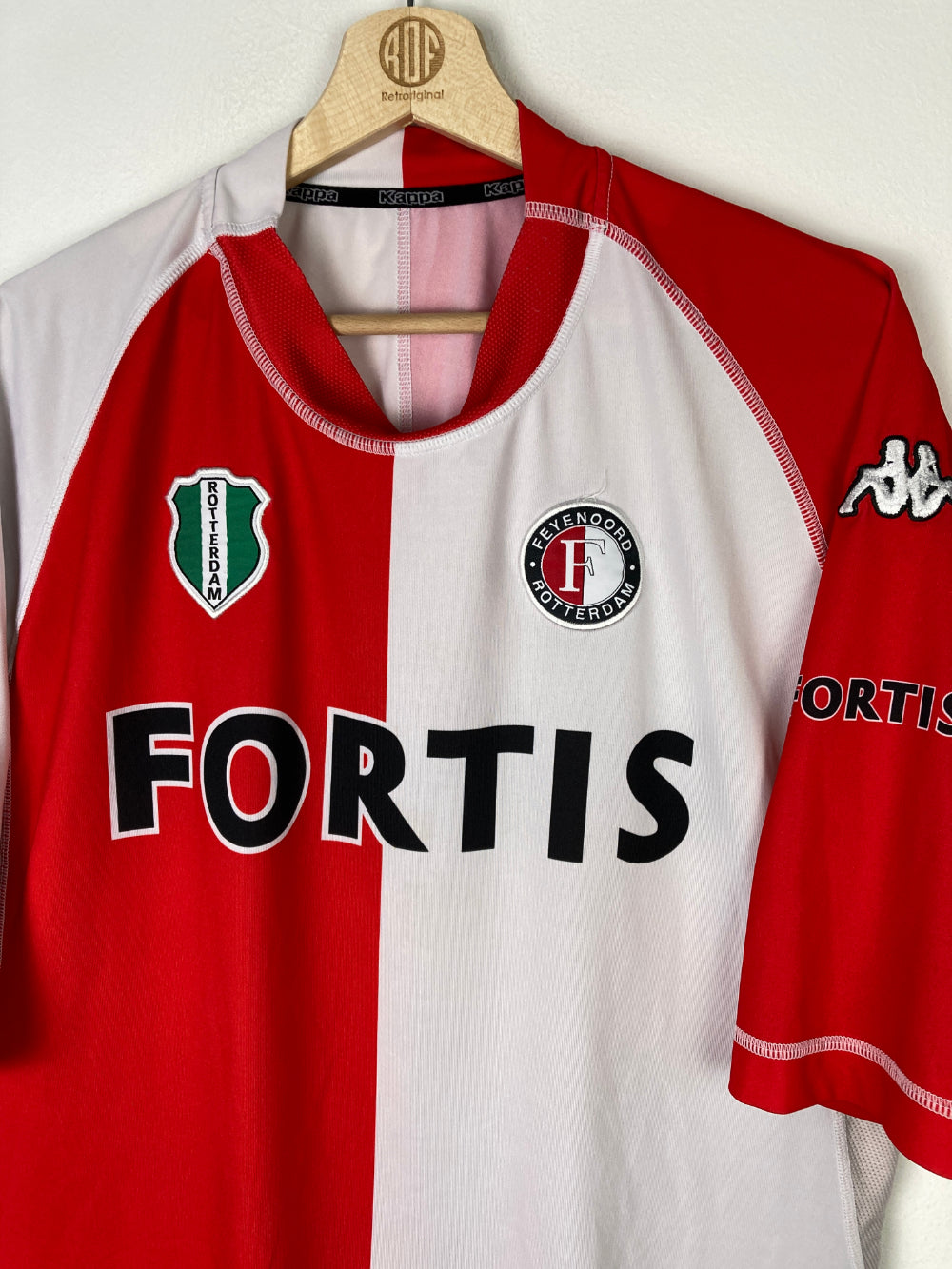 
                  
                    Original Feyenoord Rotterdam Home Jersey 2004-2005 - 4XL fits XL
                  
                