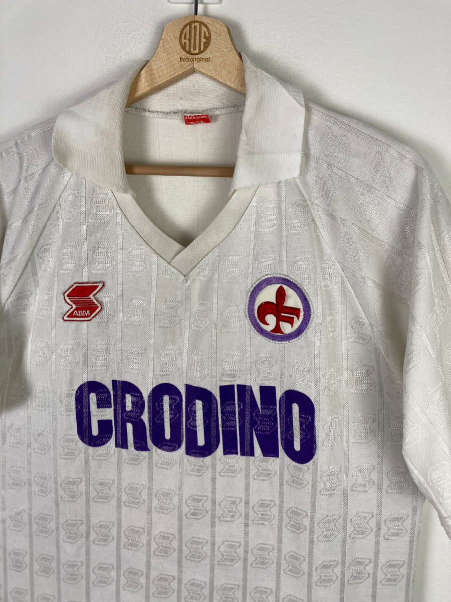 maglia Roberto Baggio Fiorentina UEFA CUP 1989 1990 ABM La NAZIONE L/X
