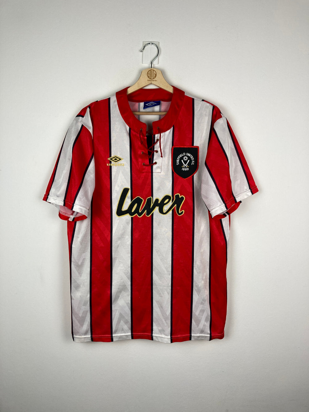 Original Sheffield United FC Home Jersey 1992-1994 - XL