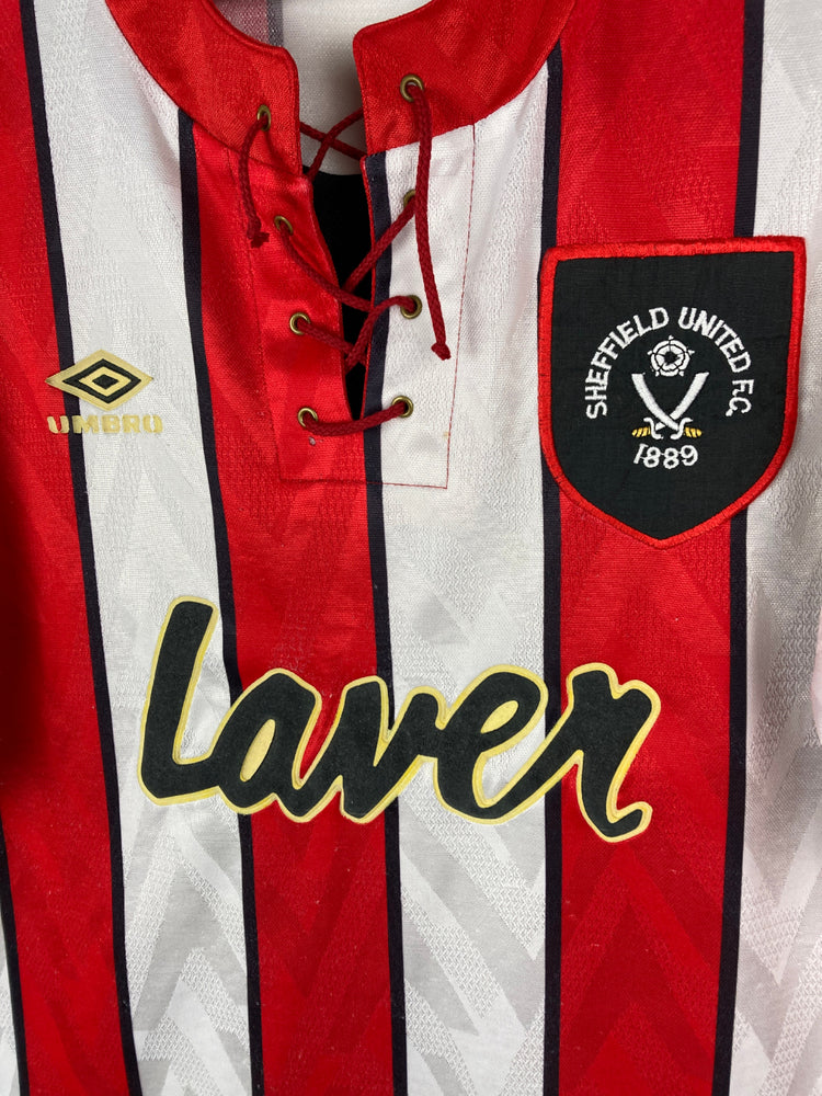 
                  
                    Original Sheffield United FC Home Jersey 1992-1994 - XL
                  
                