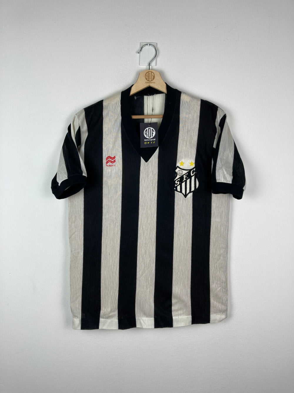 Original Santos FC Home Jersey 80s - L