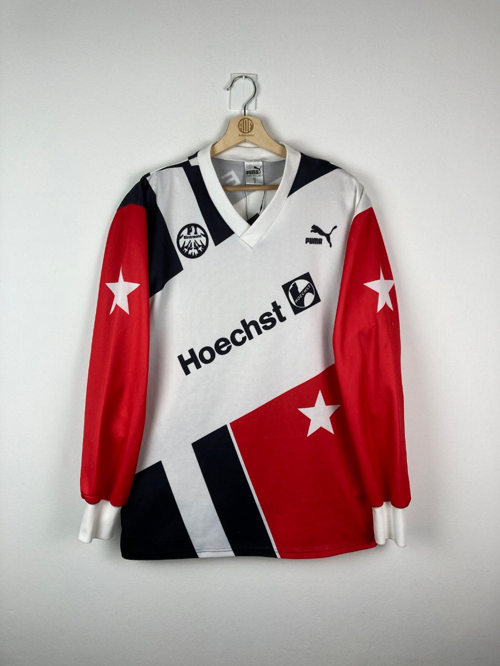 Original Eintracht Frankfurt Home Jersey 1991-1992 - XL