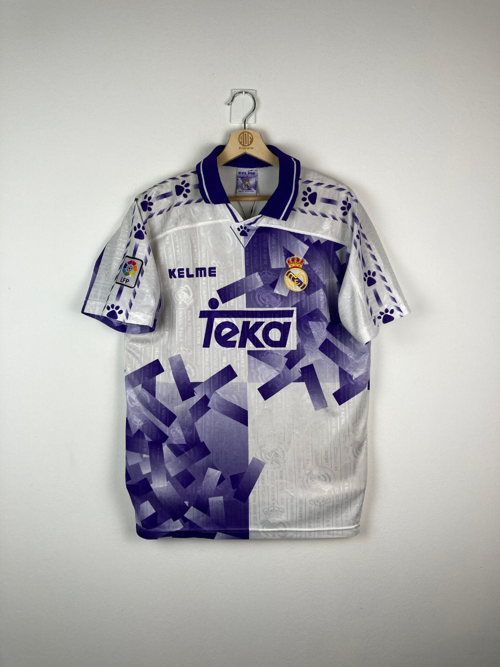 Original Real Madrid CF Third Jersey 1996 1997 S RetrOriginalFootball