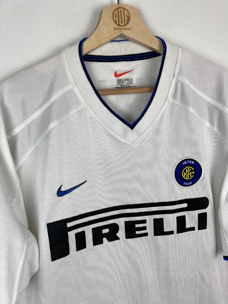 
                  
                    Original Inter Milan Away Jersey 1999-2000 #9 Ronaldo - L
                  
                