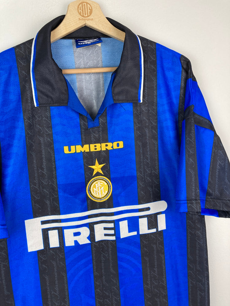 
                  
                    Original Inter Milan Home Jersey 1996-1997 #8 Ince- XL
                  
                