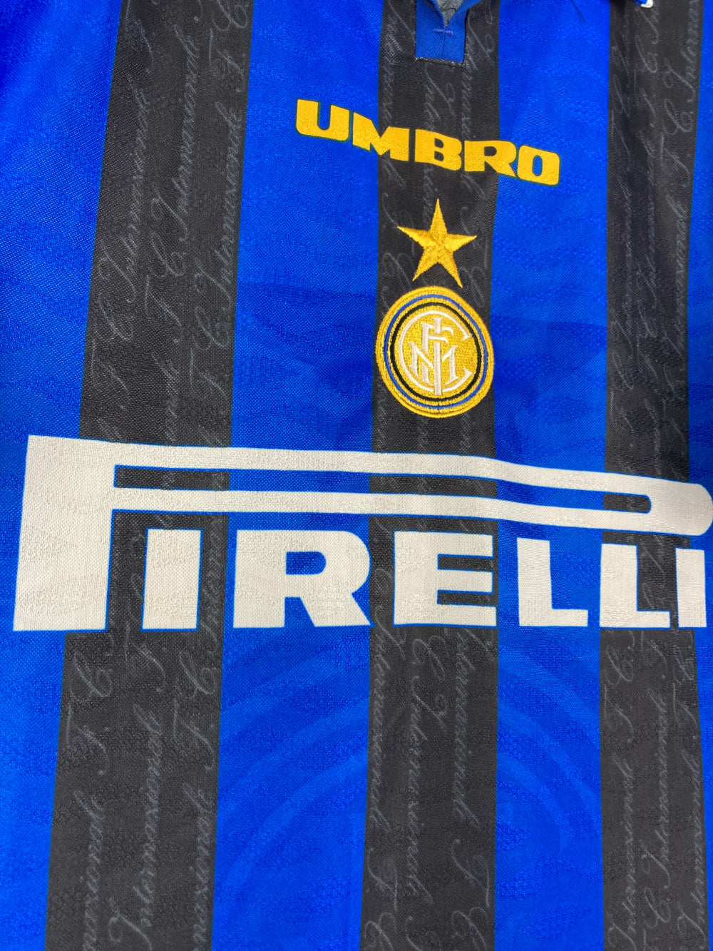 
                  
                    Original Inter Milan Home Jersey 1996-1997 #8 Ince- XL
                  
                