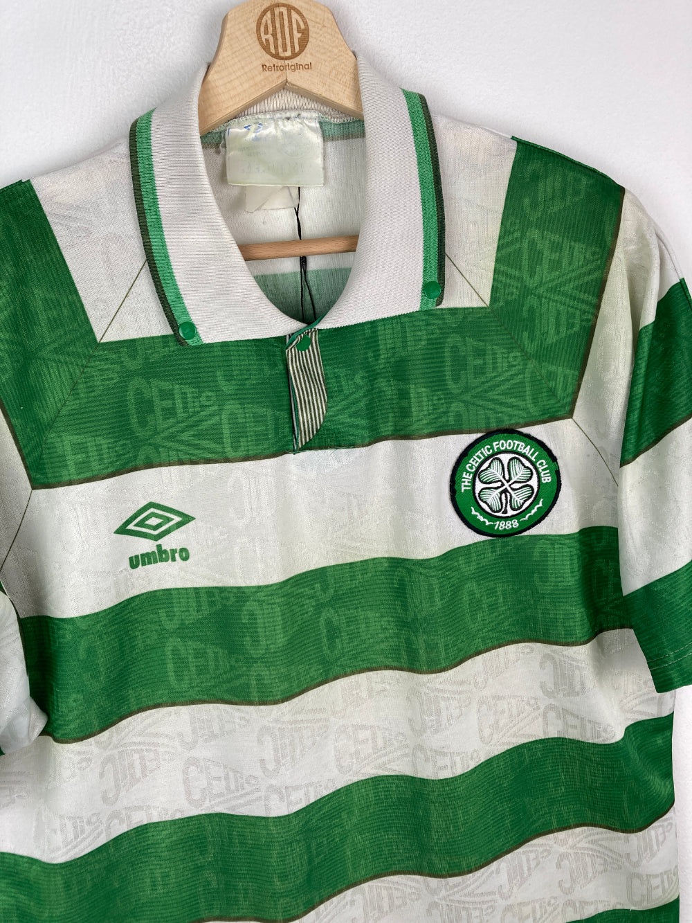 
                  
                    Original Celtic FC Home Jersey 1991-1992 - XL
                  
                