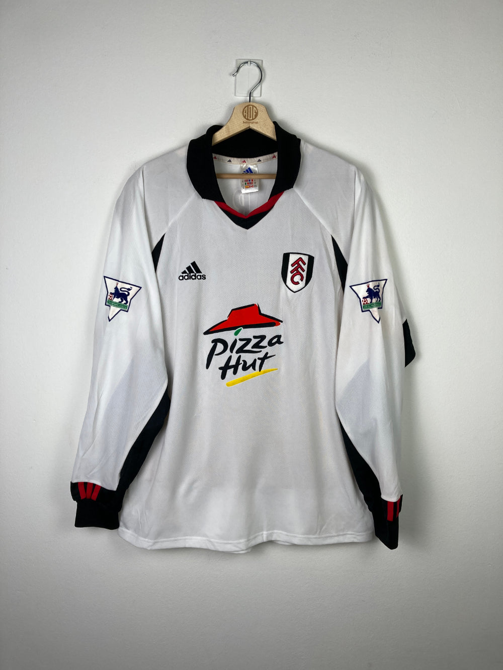 
                  
                    Original Fulham F.C. *Matchworn* Home Jersey 2001-2002 #9 of Steve Marlet - XL
                  
                
