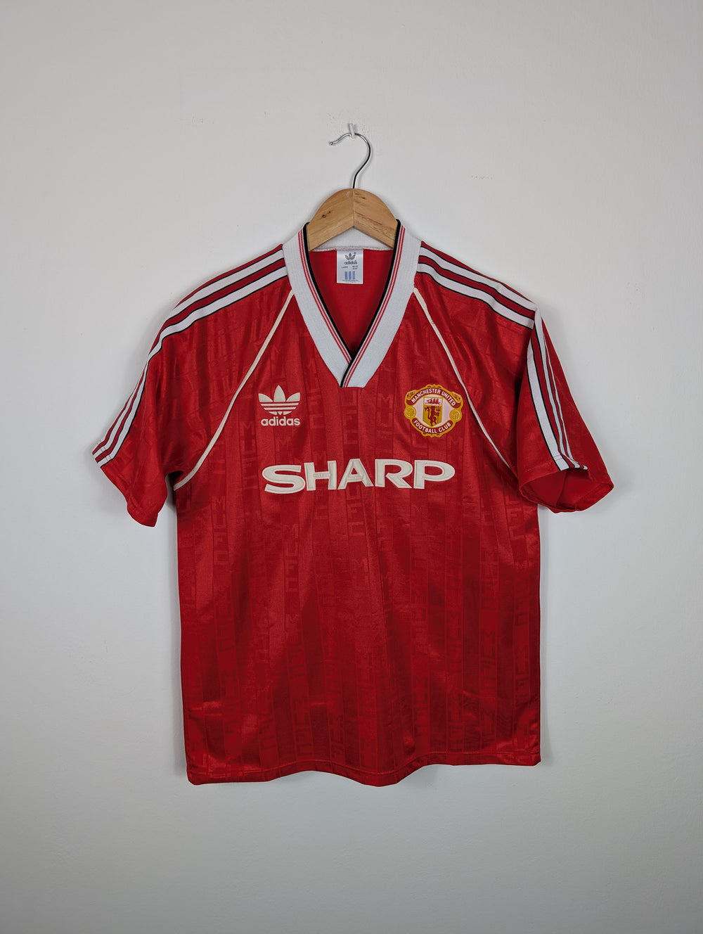 Original Manchester United FC Home Jersey 1988-1989 - L