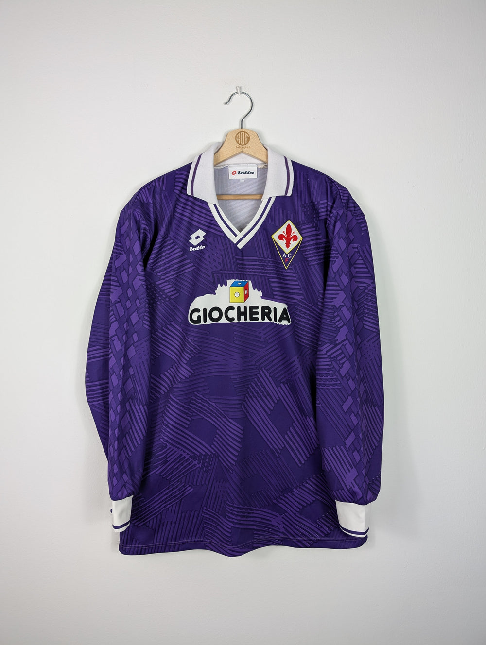 Original Fiorentina ACF Home Jersey 1991-1992 - XL
