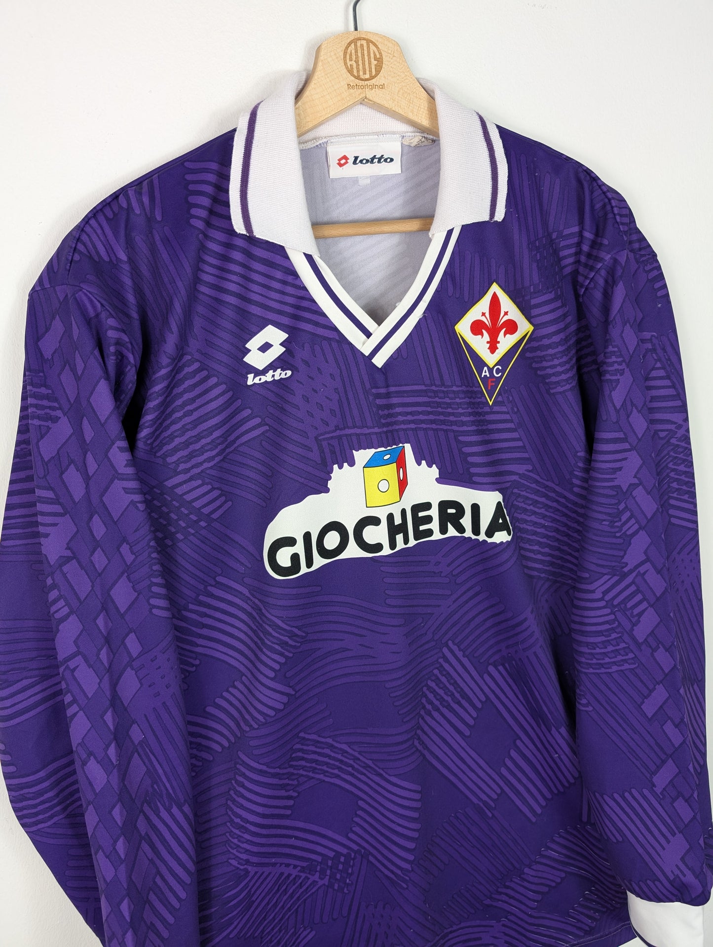 
                  
                    Original Fiorentina ACF Home Jersey 1991-1992 - XL
                  
                