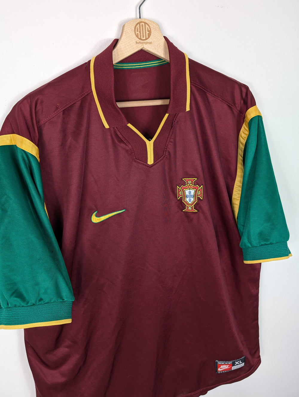 Original Portugal Home Jersey 1998-2000 - XL