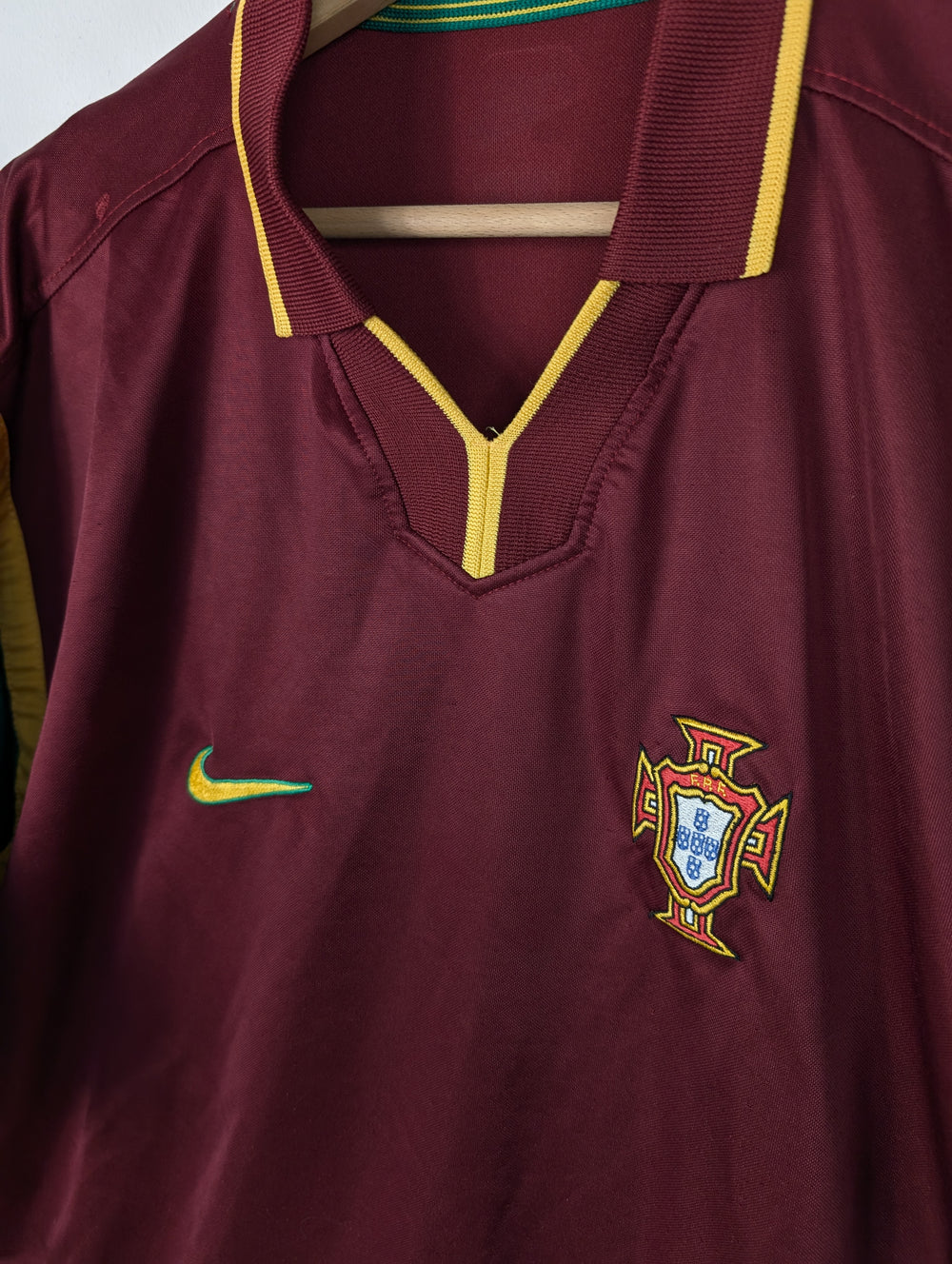 Original Portugal Home Jersey 1998-2000 - XL