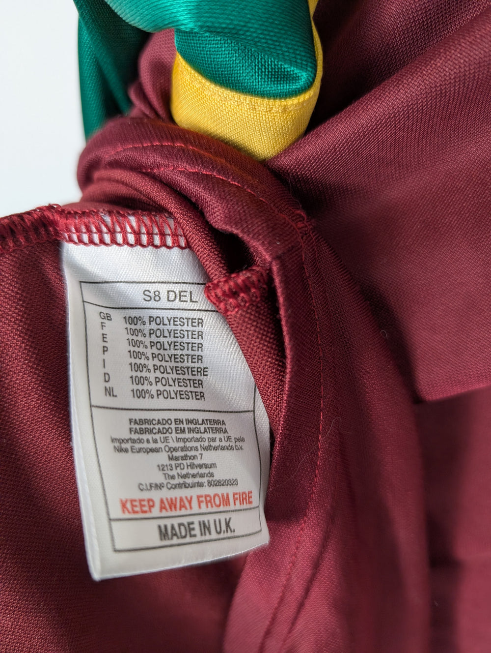 Original Portugal Home Jersey 1998-2000 - XL