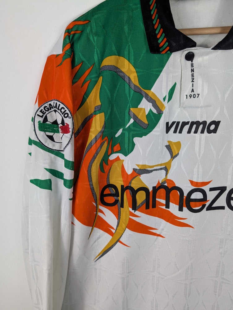 
                  
                    Original Venezia FC *Matchworn* Away Jersey 1997-1998 #15 Ginestra - XL
                  
                