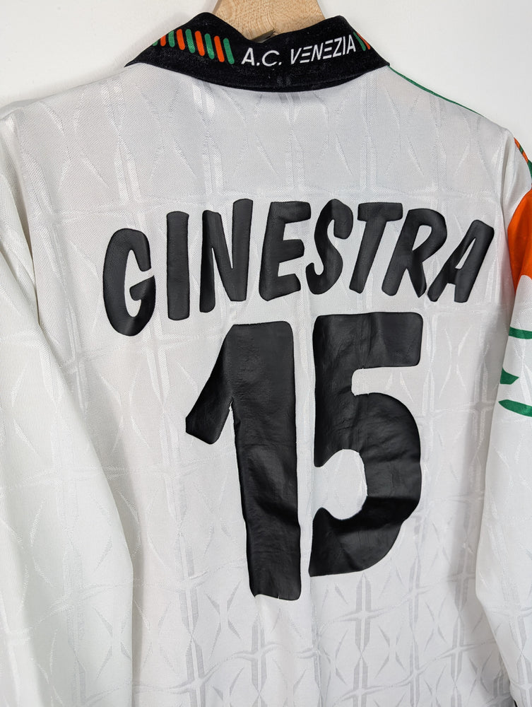 
                  
                    Original Venezia FC *Matchworn* Away Jersey 1997-1998 #15 Ginestra - XL
                  
                