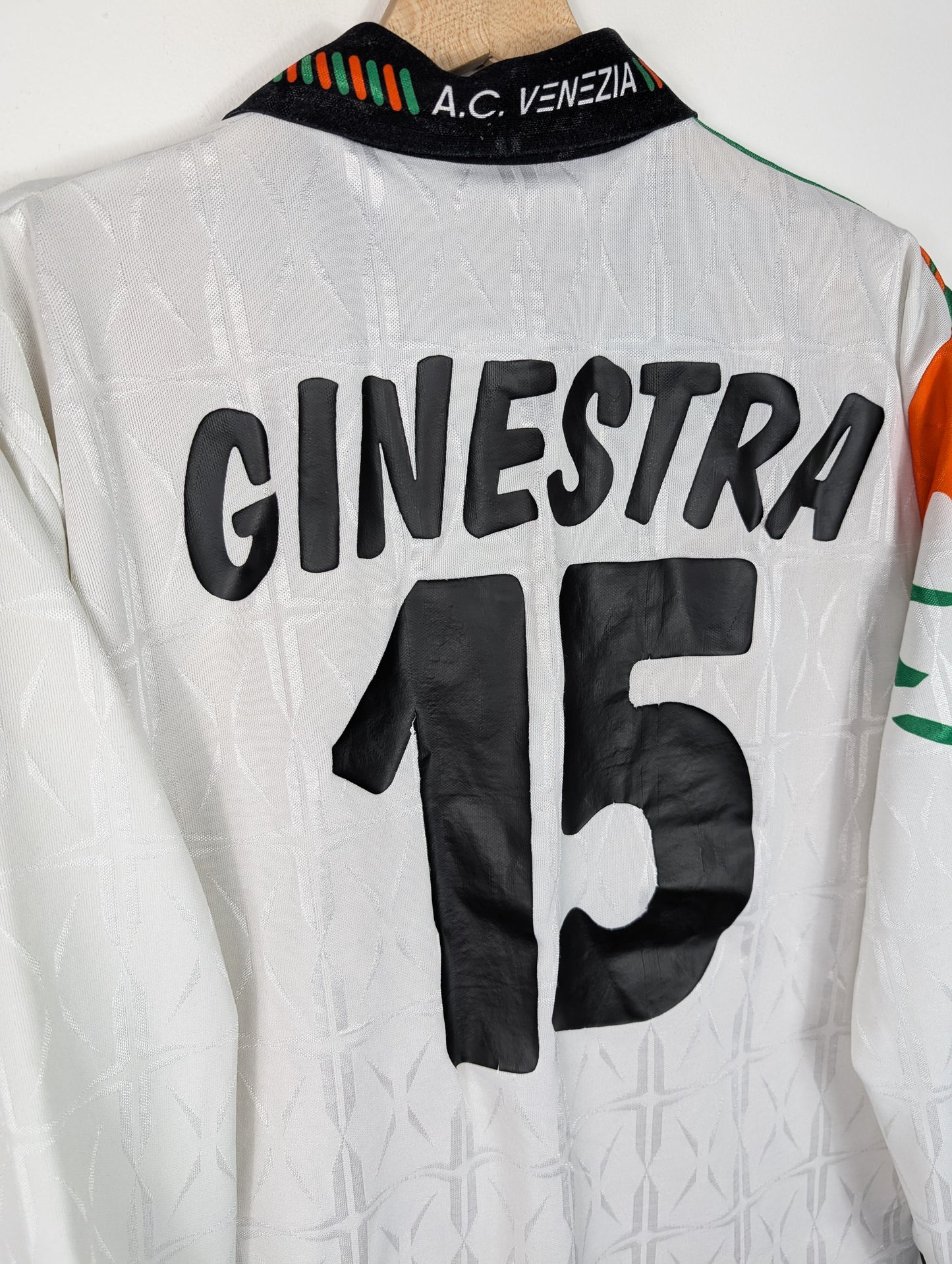 
                  
                    Original Venezia FC *Matchworn* Away Jersey 1997-1998 #15 Ginestra - XL
                  
                