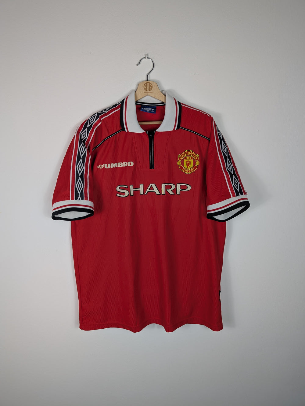 Original Manchester United FC Home Jersey 1998-2000 - XL