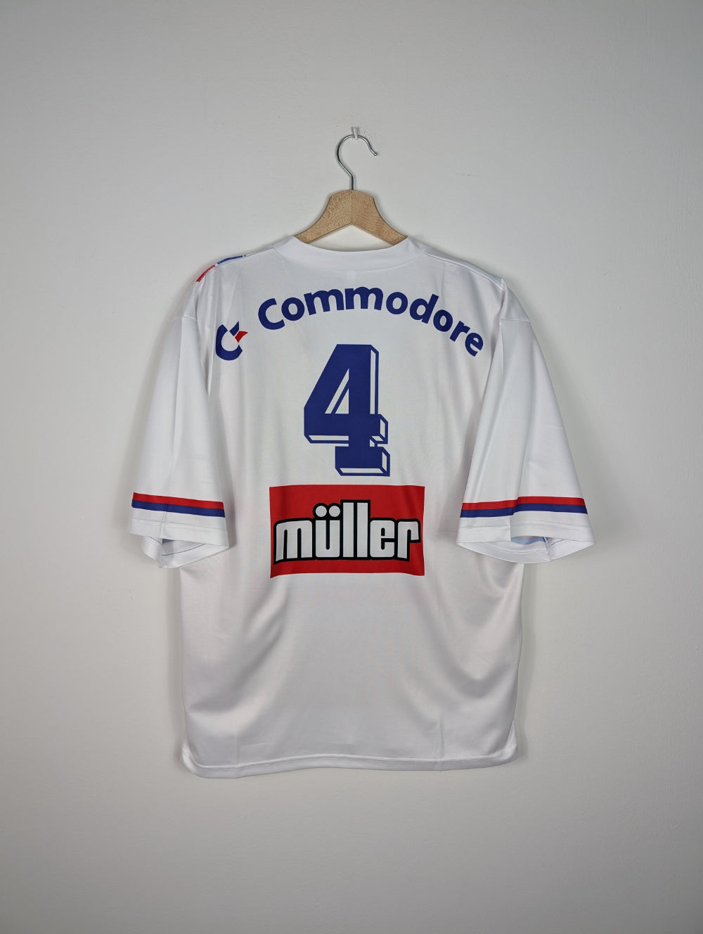 Original PSG Away Jersey 1991-1992 #4 Colleter  - XL