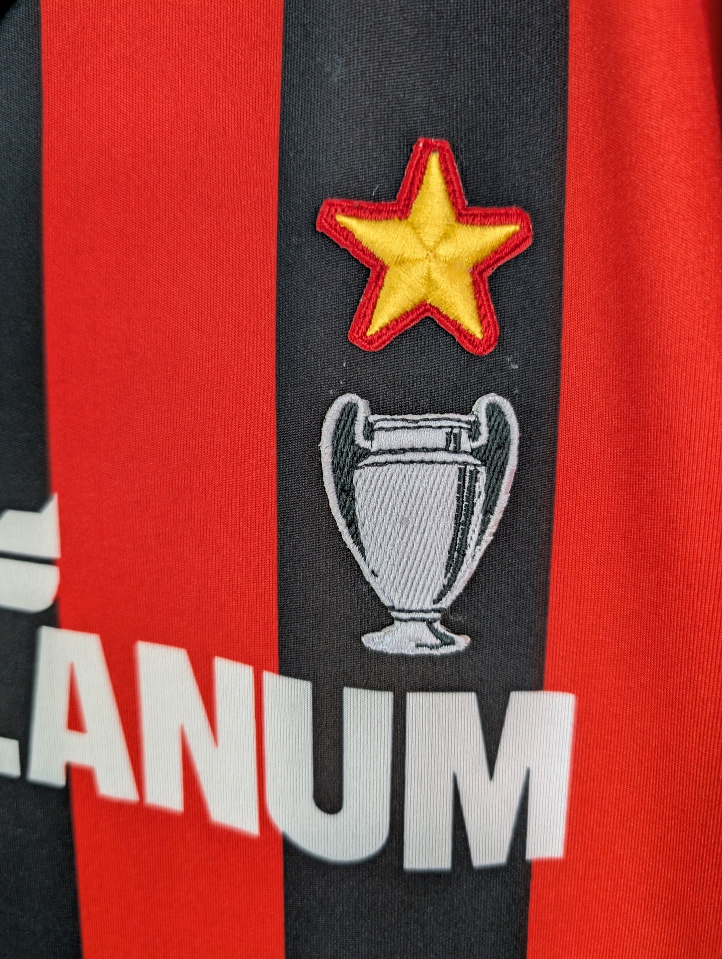 AC Milan Gardien de but Maillot de foot 1990 - 1991. Sponsored by AC Milan Gardien de but Maillot de foot 1990 - 1991. Sponsored by